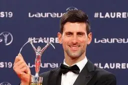 نواک جوکوویچ به عنوان بهترین ورزشکار جهان معرفی شد