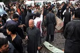 حمله تروریستی به عزاداران حسینی در پاکستان