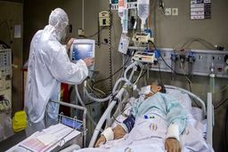 بیماران کرونایی در انتظار فوت بیمار دیگر برای خالی شدن تخت