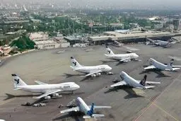 کاهش ۵۰ درصدی پروازهای مشهد و کیش از ۲۰ مرداد بخاطر کرونا