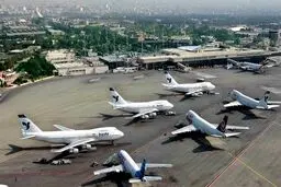 کاهش ۵۰ درصدی پروازهای مشهد و کیش از ۲۰ مرداد بخاطر کرونا