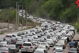 ترافیک سنگین در آزادراه قزوین – کرج