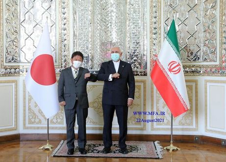 گزارش توییتری ظریف از محورهای دیدارش با وزیر خارجه ژاپن