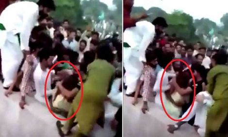 حمله ۴۰۰ مرد به دختر اینفلوئنسر در پاکستان