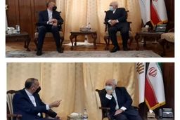 نشست خصوصی امیرعبداللهیان و ظریف