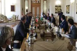 اولین دیدار خارجی وزیر خارجه جدید ایران