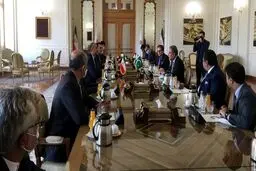 اولین دیدار خارجی وزیر خارجه جدید ایران