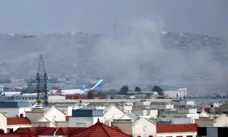 انفجار در نزدیکی فرودگاه کابل