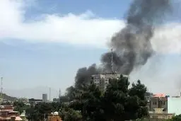 حمله راکتی به فرودگاه کابل