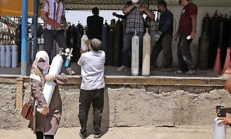 بیماران این ۸ استان کمبود اکسیژن دارند