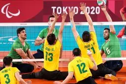 پارالمپیک توکیو؛ صعود والیبال نشسته ایران به نیمه‌نهایی