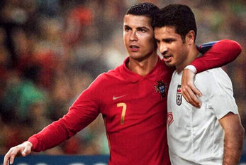 تشکر کریس رونالدو از علی دایی با لقب «شهریار»