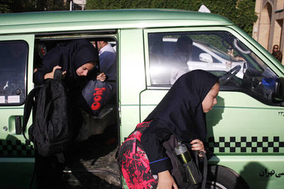 نحوه واکسیناسیون رانندگان سرویس مدارس