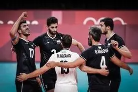 صعود والیبال ایران در رده‌بندی جهانی