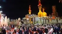 رئیس جمهور فرانسه به زیارت کاظمین رفت/سفر ماکرون به اربیل پس از اجلاس بغداد