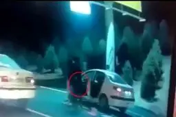 درگیری مسلحانه پلیس و سه مجرم در بزرگراه شهید همت
