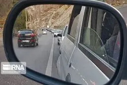 ترافیک سنگین در جاده‌های شمال