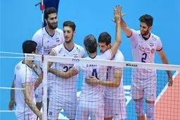والیبال ایران تیم برتر آسیا