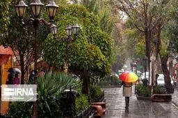 آغاز بارندگی‌های دو روزه در شمال و شمال غرب کشور از روز جمعه