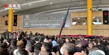 مجروحیت چند زائر به دلیل ازدحام در پایانه مرزی شلمچه