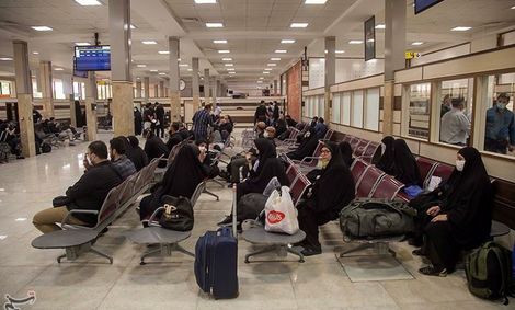 بازگشت ۴۵ هزاز زائر اربعین حسینی با ۲۷۰ پرواز