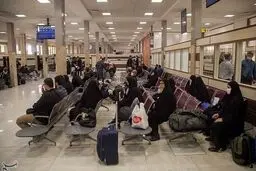 بازگشت ۴۵ هزاز زائر اربعین حسینی با ۲۷۰ پرواز