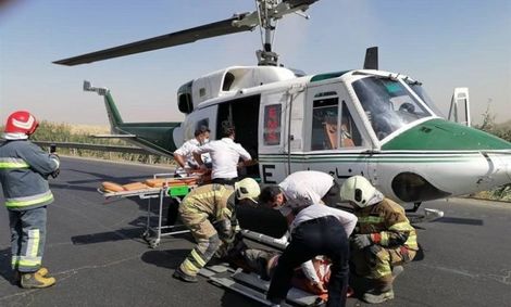 تصادف مرگبار پژو ۲۰۷ در جاده ورامین