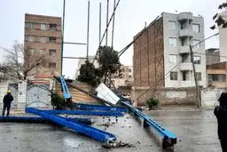 خسارت چندین میلیاردی طوفان سیستان و بلوچستان