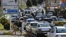 ترافیک سنگین در محور کرج – چالوس/ترافیک در آزادراه تهران -کرج سنگین شد