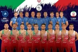 تیم کشتی آزاد ایران سوم جهان شد