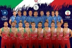 تیم کشتی آزاد ایران سوم جهان شد