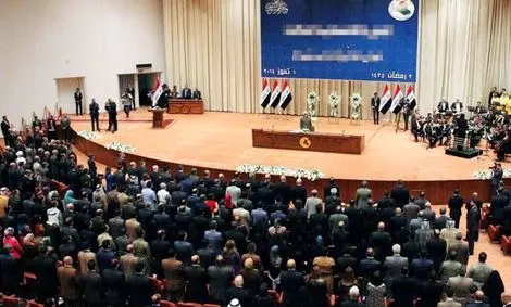 مجلس عراق منحل شد