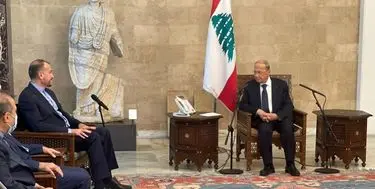 میشل عون: مردم و مسئولان لبنان، ایران را دوست خود می‌دانند