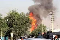 انفجار در مسجدی در ولایت قندوز افغانستان+ فیلم