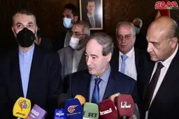 امیرعبداللهیان: روابط ما با سوریه راهبردی است/ المقداد: از ایران حمایت می‌کنیم