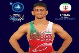 کسب سومین مدال طلای کشتی فرنگی توسط دلخانی
