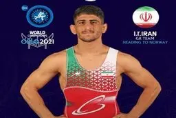 کسب سومین مدال طلای کشتی فرنگی توسط دلخانی