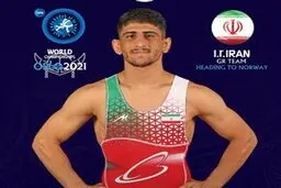 کسب سومین مدال طلای کشتی فرنگی توسط دلخانی