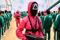 بعد ازBTSکره از سریال (بازی مرکب) هم در آمد میلیارد دلاری دارد!