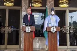 اردوغان: همکاری‌های دفاعی، نظامی و امنیتی با نیجریه را تقویت می‌کنیم