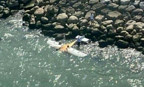 جزئیات فرود اضطراری هواپیمای فوق سبک در نوشهر