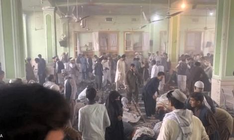 انفجار تروریستی در مسجد شیعیان در قندهار