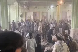 انفجار تروریستی در مسجد شیعیان در قندهار
