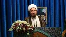 حاج‌علی‌اکبری، امام جمعه موقت تهران: آمریکا باید گور خودش را از خاورمیانه گم کند
