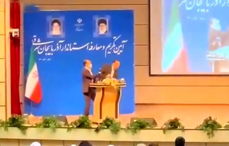 استاندار جدید آذربایجان شرقی سیلی خورد!