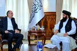 حل مشکلات مهاجران افغان؛ محور دیدار سفیر ایران و وزیر خارجه طالبان