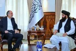 حل مشکلات مهاجران افغان؛ محور دیدار سفیر ایران و وزیر خارجه طالبان