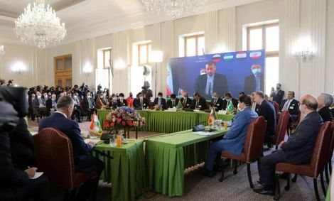 متن سخنرانی وزیر امور خارجه در نشست وزرای امور خارجه کشورهای همسایه افغانستان در تهران