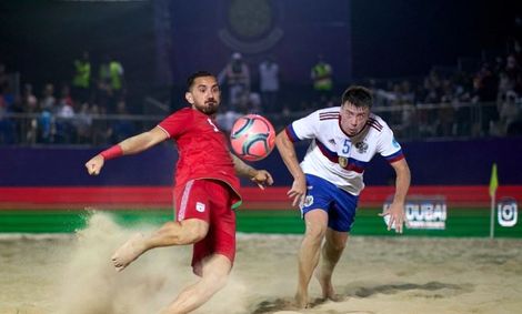 تیم‌ملی فوتبال ساحلی ایران نایب‌قهرمان شد