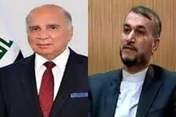 ابلاغ سلام رئیسی به الکاظمی در تماس تلفنی امیرعبداللهیان با وزیر خارجه عراق